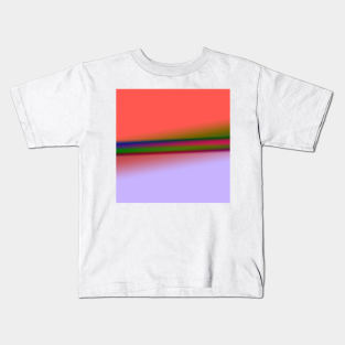 RED BLUE GREEN TEXTURE ART Kids T-Shirt